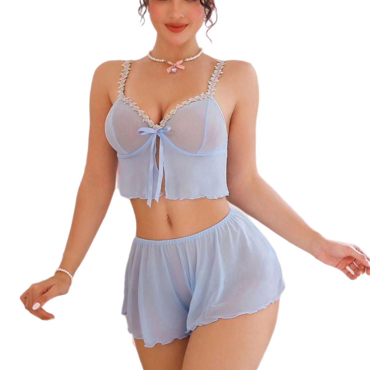 Summer Clothing Sets Women - Conjunto de lencería de 2 piezas