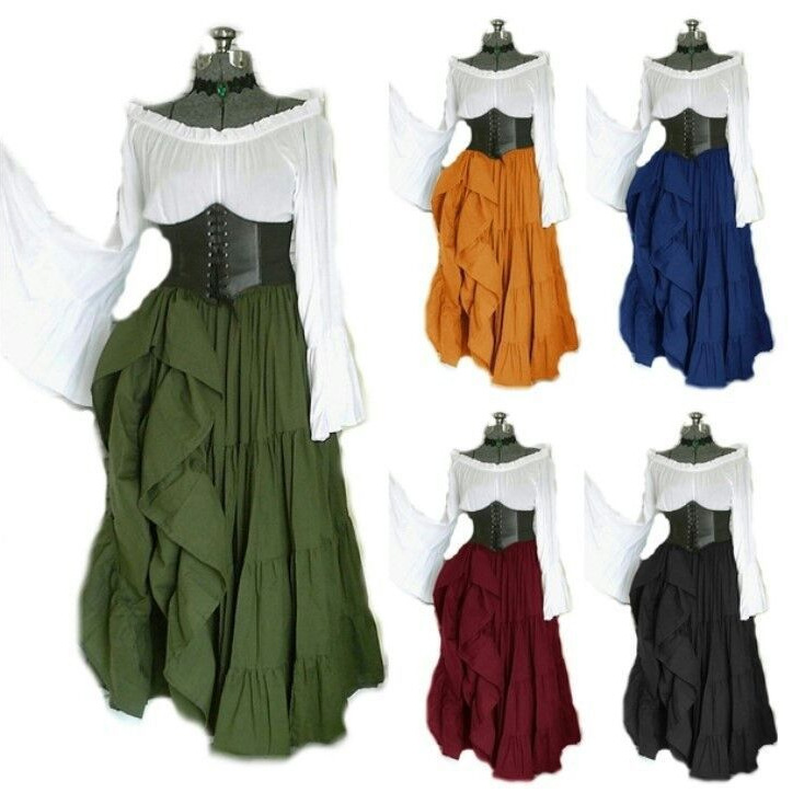 Summer Renaissance Clothing - 2025 Nuevo vestido de fiesta de