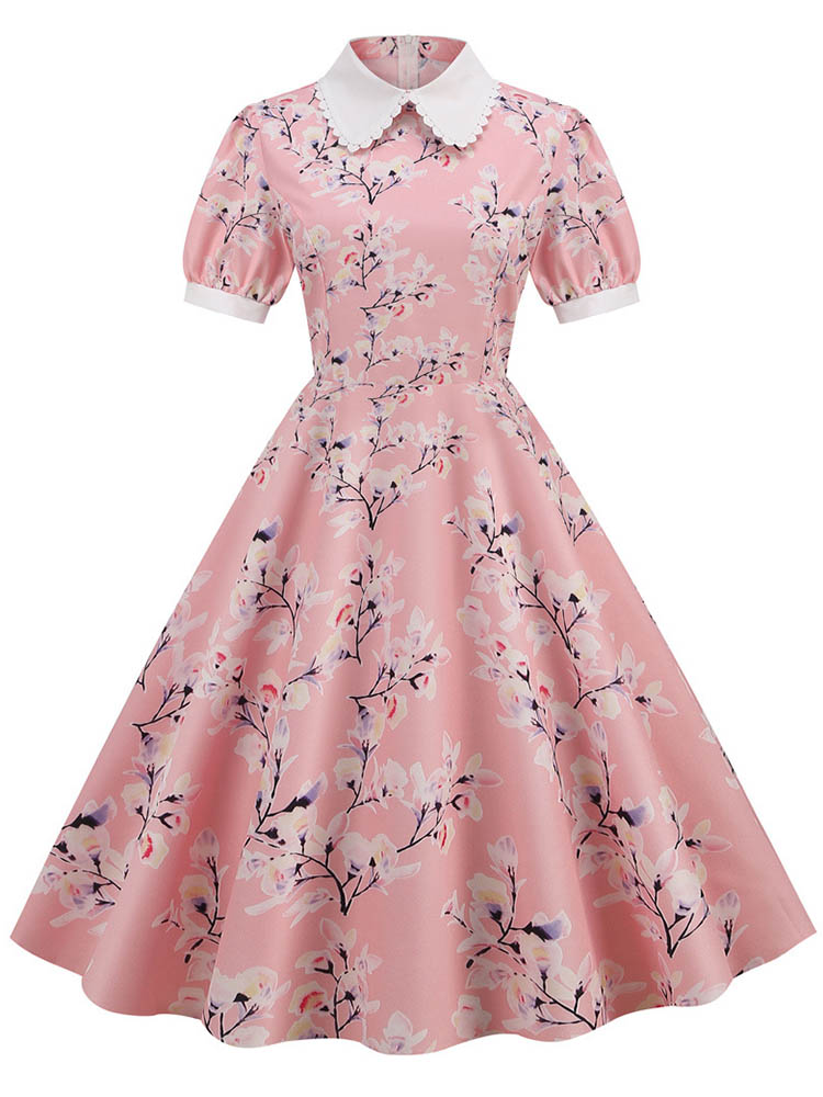 Sundress Midi Floral - Vestido Midi con estampado Floral para