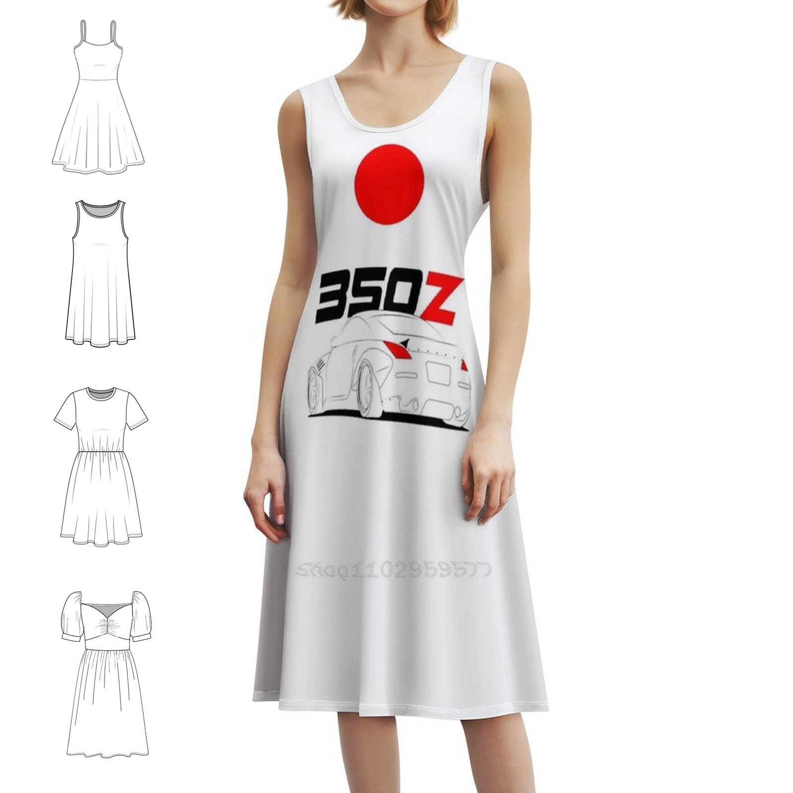 Summer Clothing Wear - Vestido de estilo coreano 350Z para