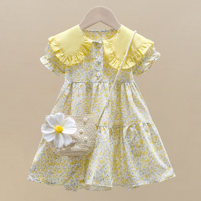 Sundress Midi Floral - Vestido de verano de 2 piezas