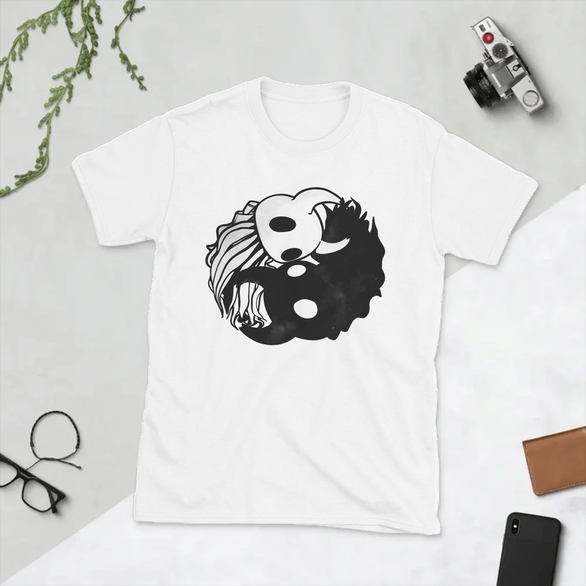 Summer Knights Clothing - Camiseta de Hombre Hollow Knight Yin
