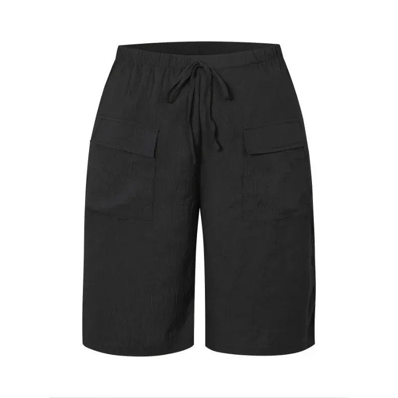 Pantalones cortos informales d - Summer Clothing For Plus Size Women reseña y precio
