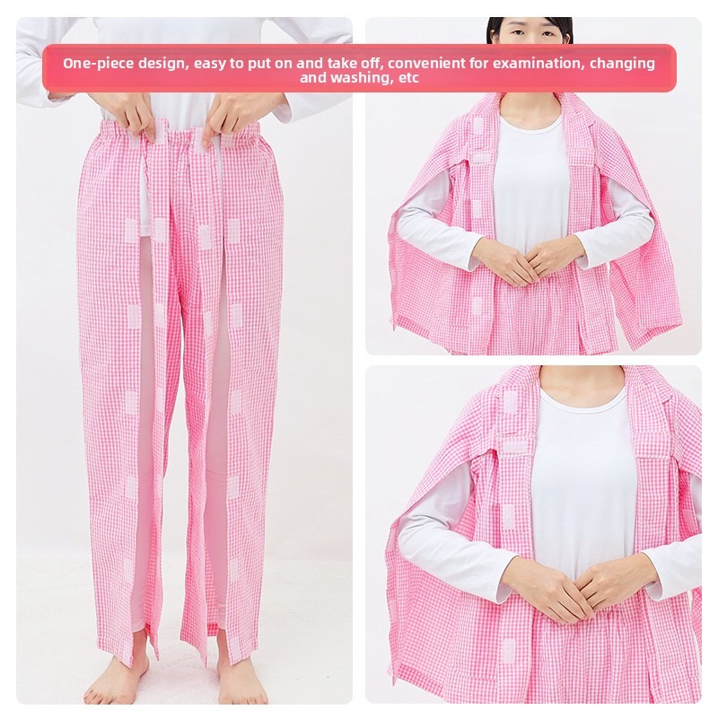Pijama de Paciente con Abertur - Summer Clothing Wear reseña y precio