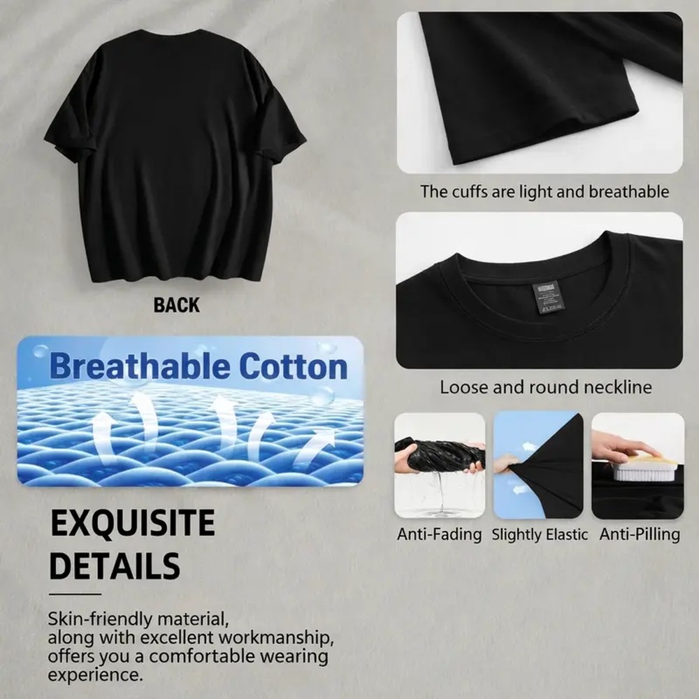 Camiseta gráfica de algodón co - Summer Clothing Wear reseña y precio