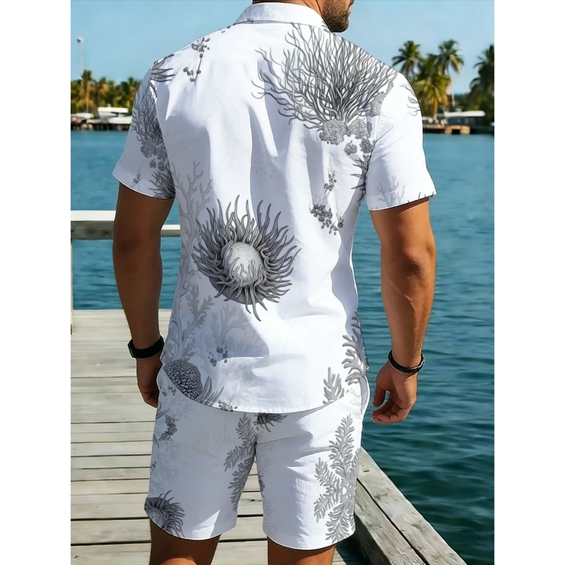 Conjunto de Camisa y Pantalone - Beach Shirt Hawaiian reseña y precio