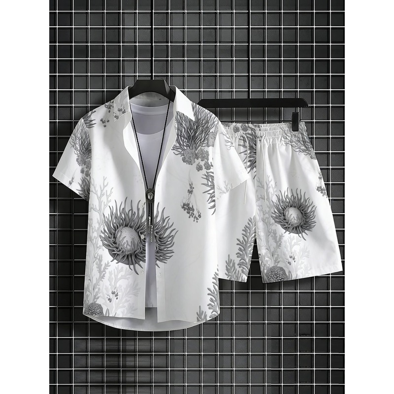 Conjunto de Camisa y Pantalone - Beach Shirt Hawaiian reseña y precio