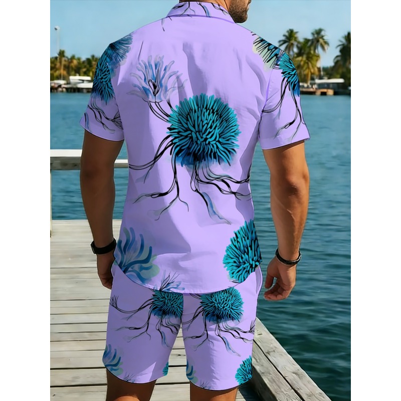 Conjunto de Camisa y Pantalone - Beach Shirt Hawaiian reseña y precio