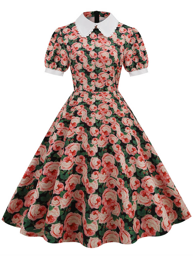 Vestido Midi con estampado Flo - Sundress Midi Floral reseña y precio