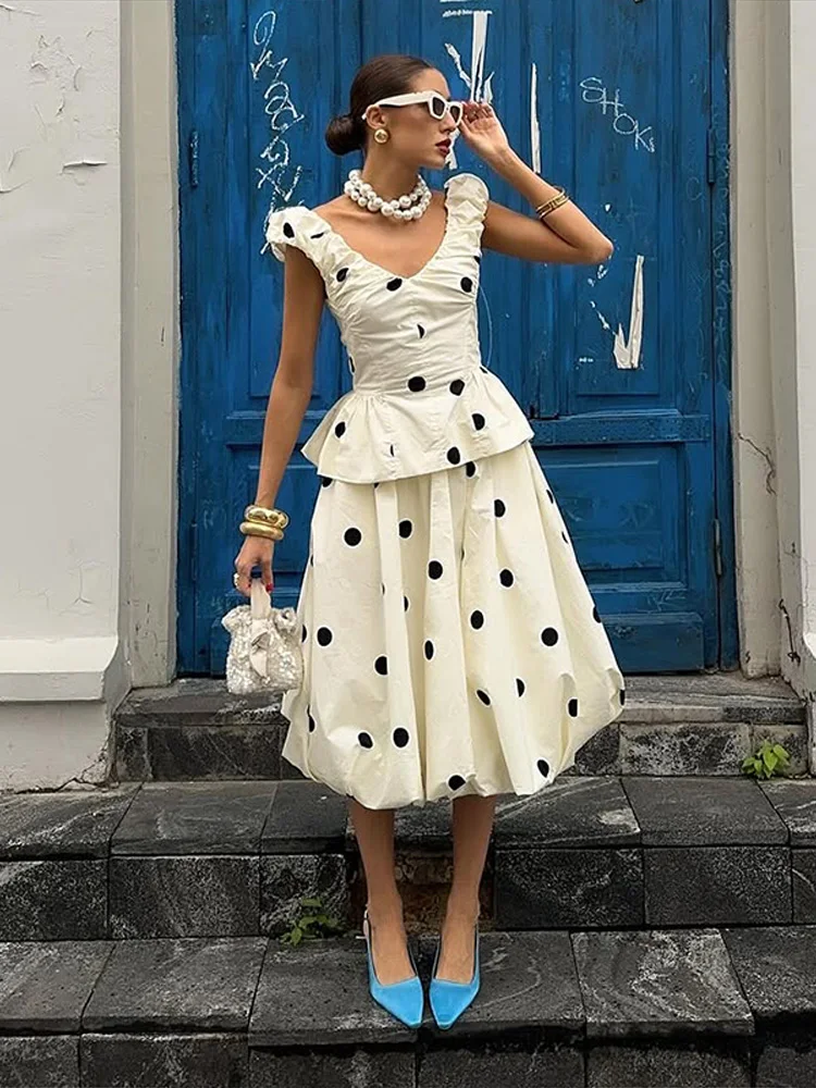 Elegante Conjunto de Falda y C - Summer Clothing Sets Women reseña y precio