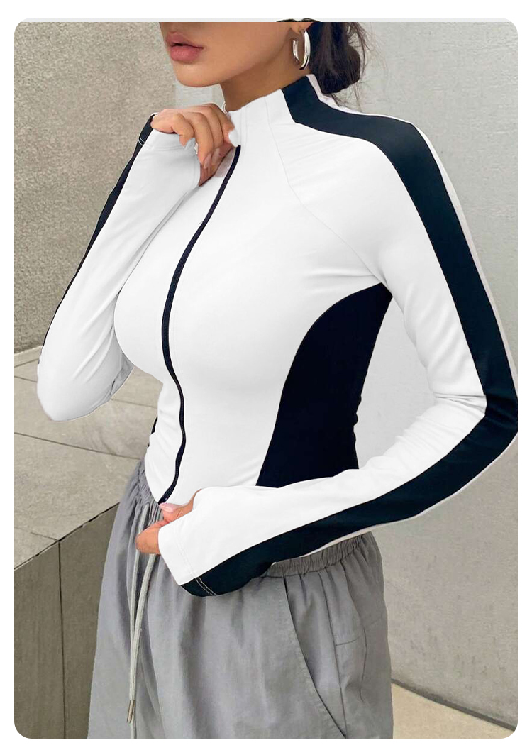 Chaqueta de yoga con cuello al - Summer Clothing Capsule reseña y precio