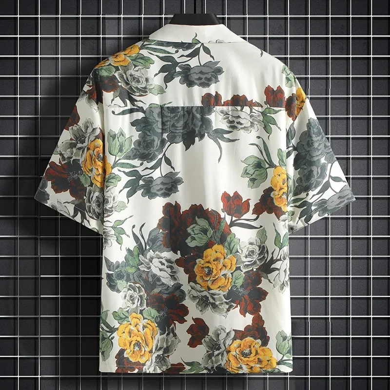 Camisa estampada Camisa de man - Summer Clothing For A Beach reseña y precio