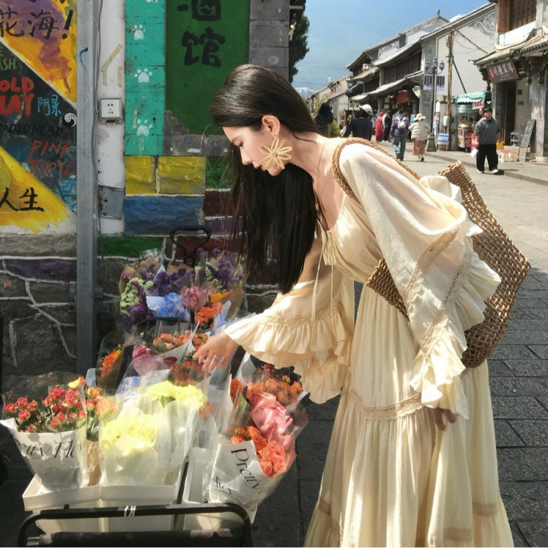 Nuevo Vestido Largo Elegante d - Summer Clothing Clearance reseña y precio