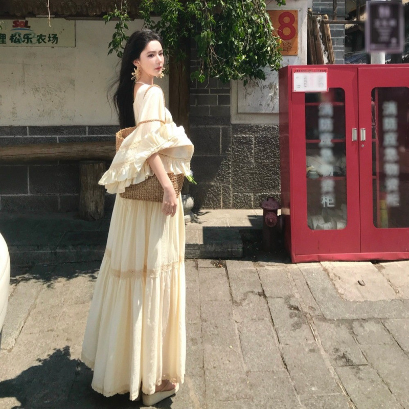 Nuevo Vestido Largo Elegante d - Summer Clothing Clearance reseña y precio