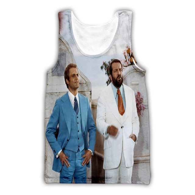Bud Spencer Terence Hill-camis - Summer Hill Clothing reseña y precio