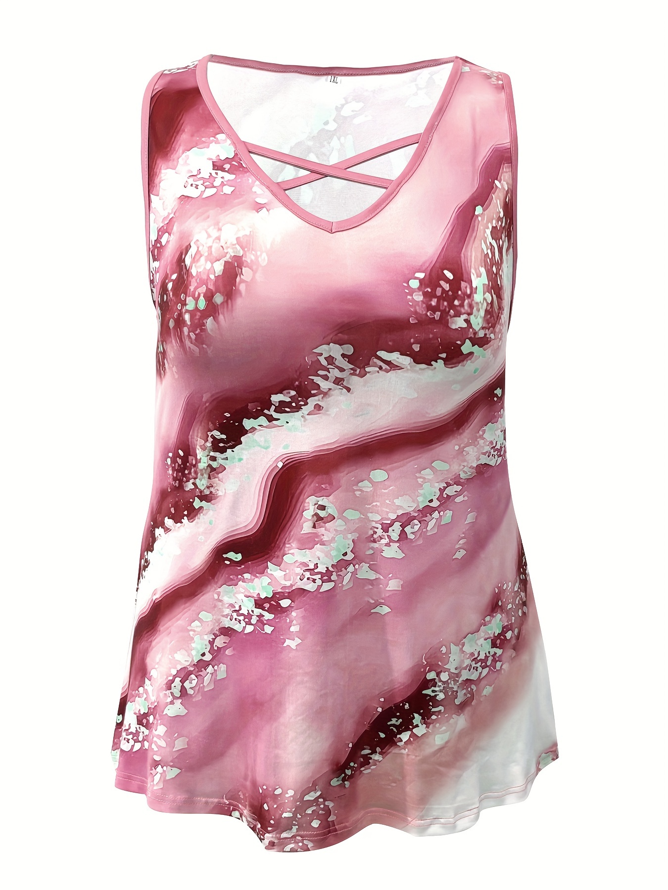 Camiseta sin mangas con estamp - Summer Upf Clothing reseña y precio