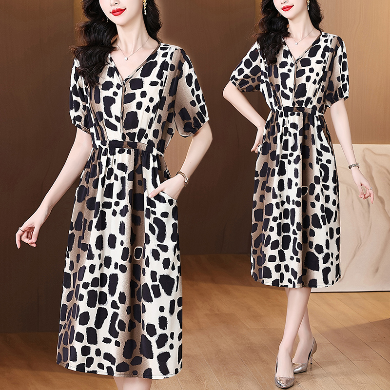 Vestido Midi de manga corta de - Sundress Midi Floral reseña y precio
